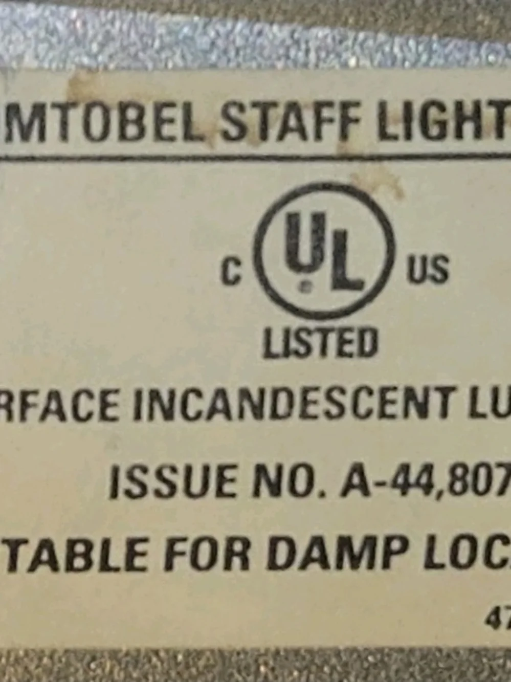 Charles Keller Zumtobel Staff Industrial Pendant Lamp Light Fixture - No Shade