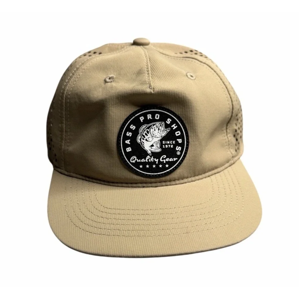 Bass‎ Pro Shops Perforated Mesh Performance Snapback Cap OSFA