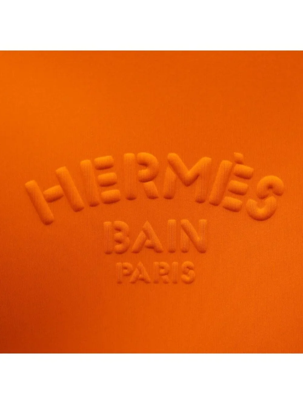 Hermes Neobain GM Pouch Orange Black