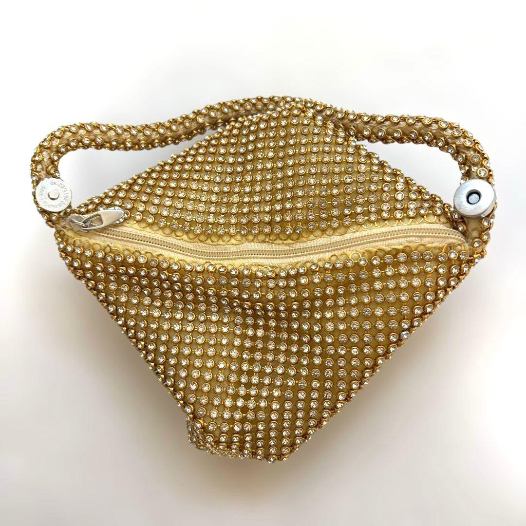 Gold Bijou Party Bag - Wedding, After-party, Clutch, Formal