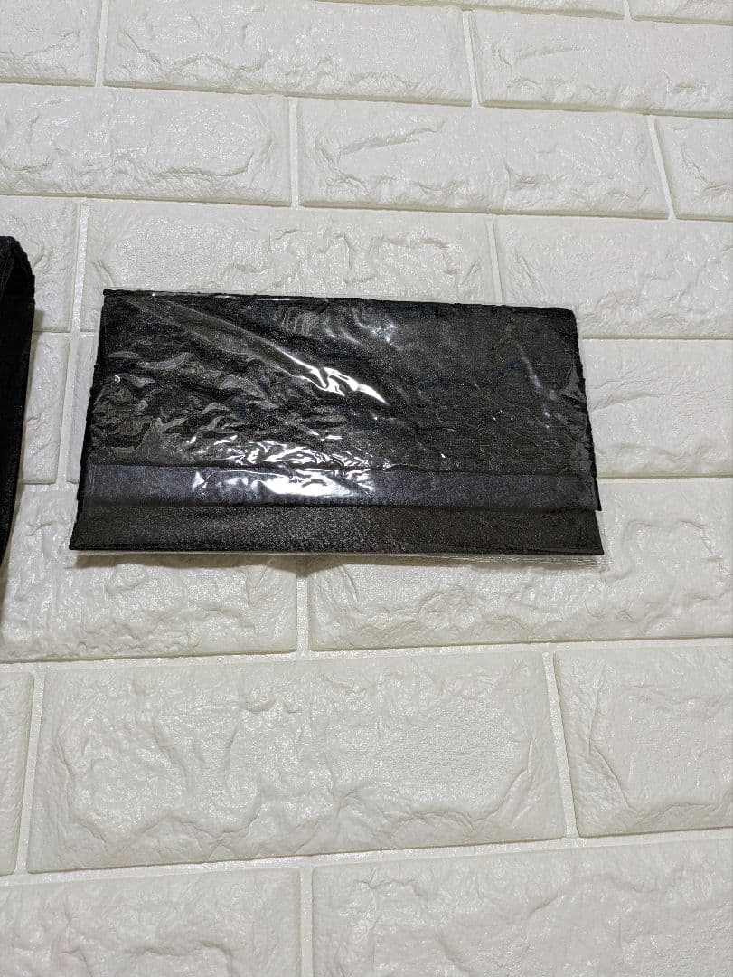Black Lace Clutch Bag Set with Pouch - Formal Bag for Weddings