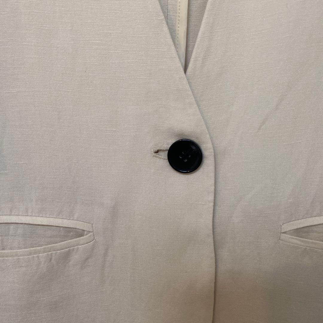 Machatt Linen No-Collar Jacket - Beautiful Condition