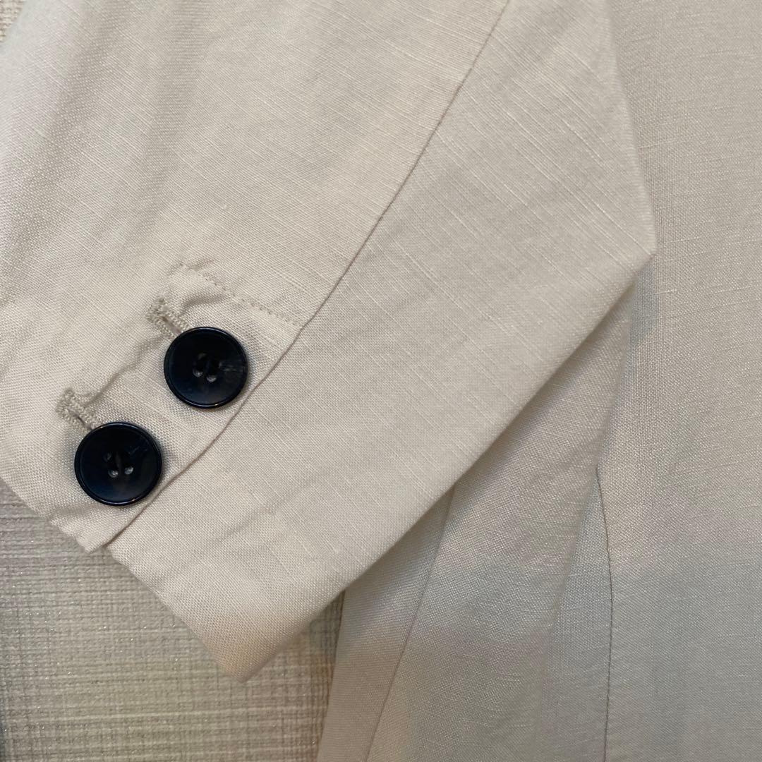 Machatt Linen No-Collar Jacket - Beautiful Condition
