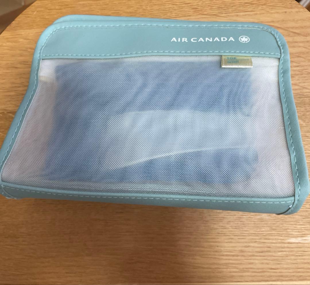 Unused in-flight pouch