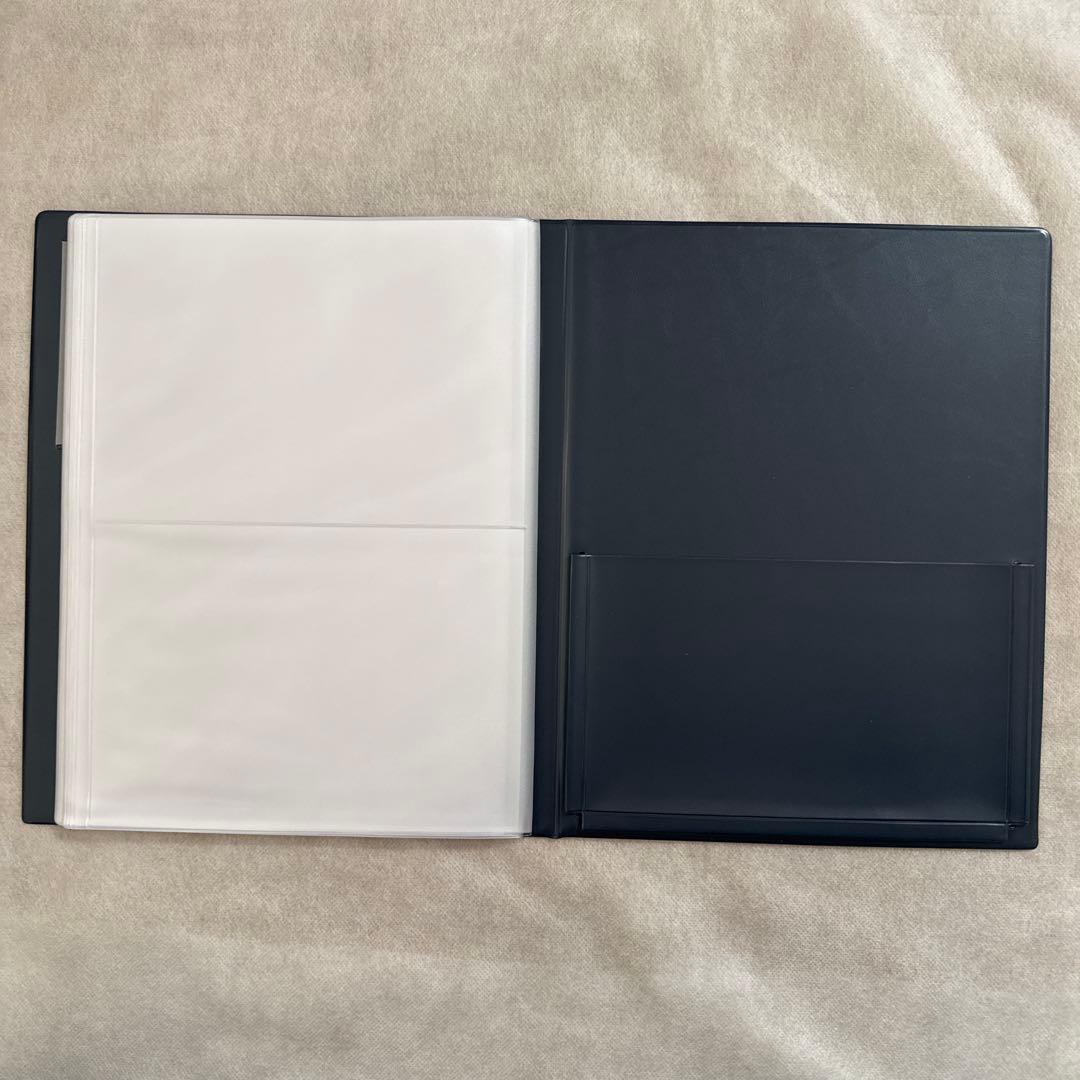 Document Folder Navy 2-Piece Set + Bonus Sumif